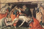 Lament fro Christ Dead,with st jerome,St Paul and St Peter (mk36) Botticelli